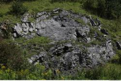 Cliffs Overgrown Rock